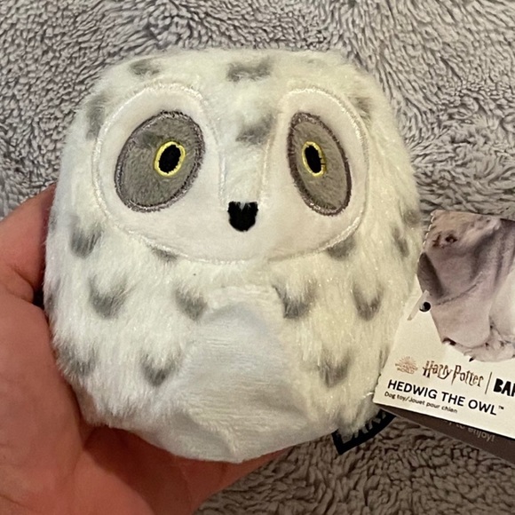 NWT Harry Potter Hedwig dog toy by bark box - Picture 2 of 5